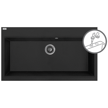 Tau - zlewozmywak 1-komorowy