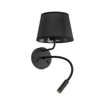 Kinkiet Maja Black 10203 USB TK Lighting