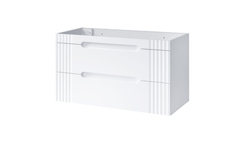 Szafka pod umywalkę Comad Biały 120 cm – FIJI WHITE 82-120-D-2S