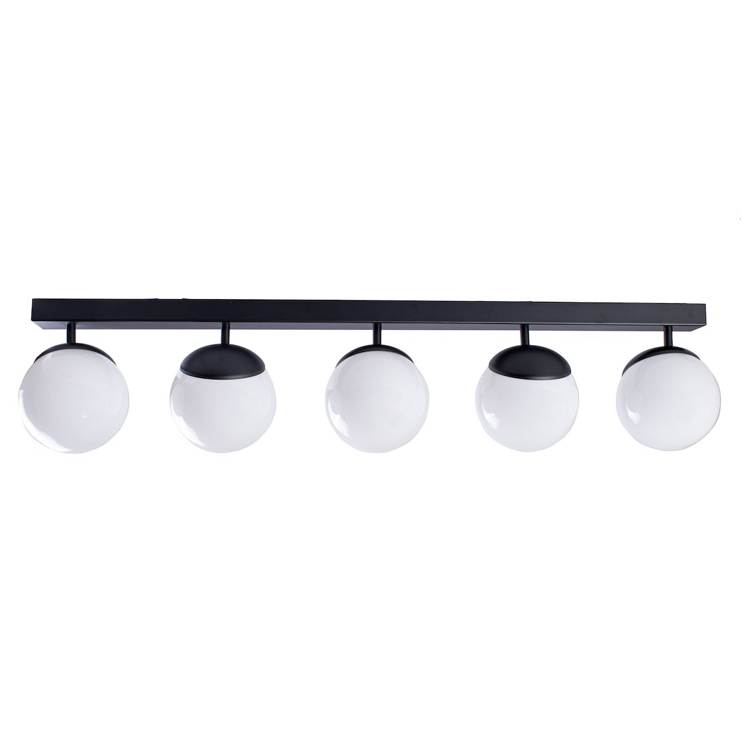 Lampa sufitowa SFERA BLACK 5xE14