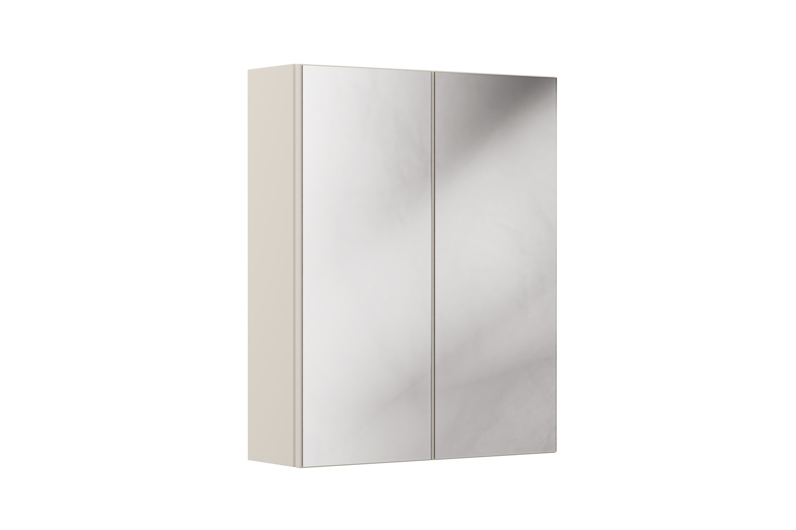 Szafka z Lustrem 60cm 2 Drzwi cashmere un 84-60-2d