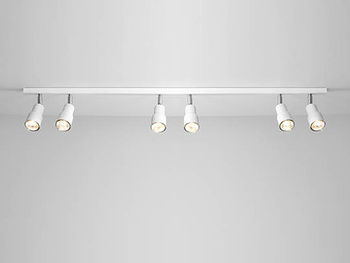 PLAFON ASPO 6 WHITE (3 x 2)