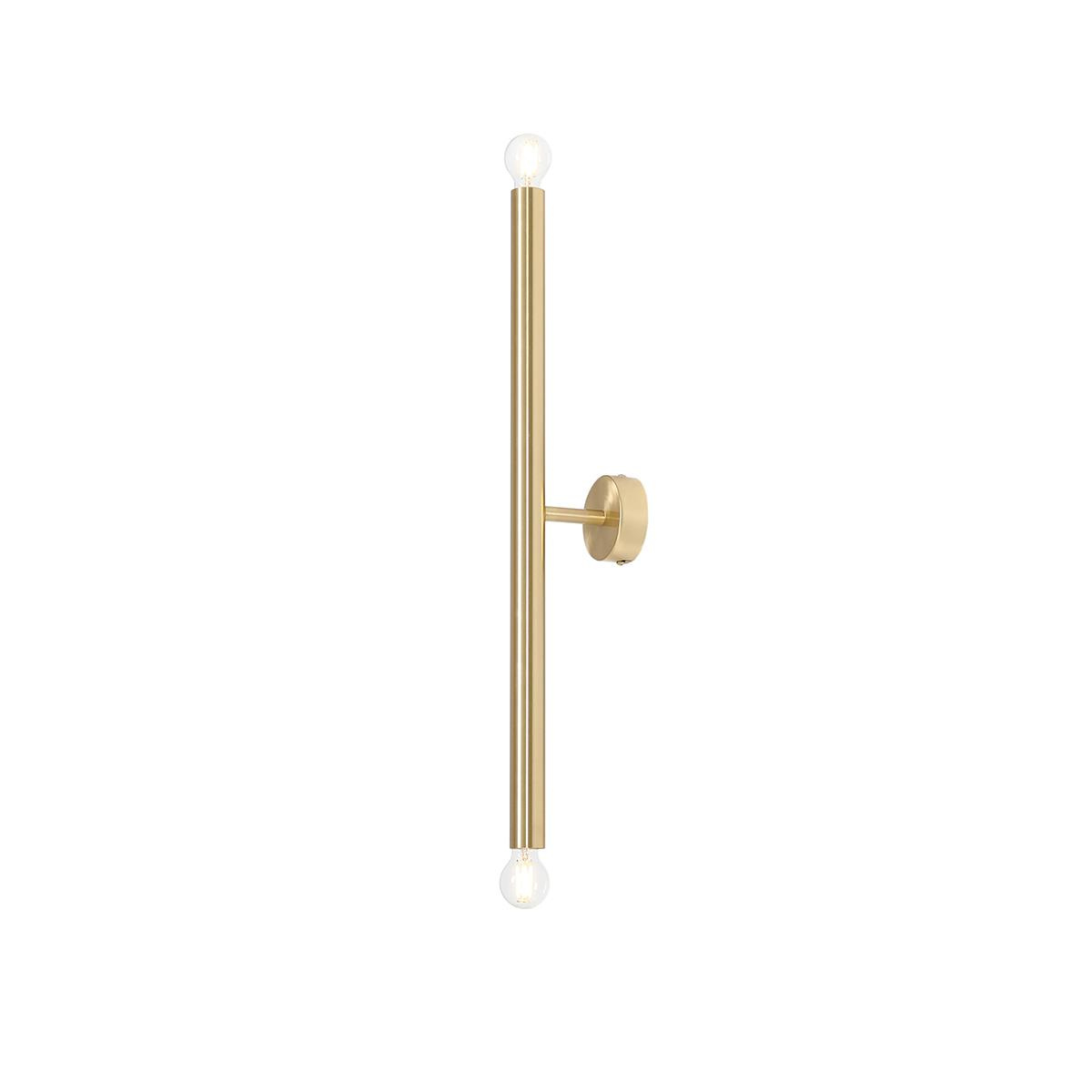 KINKIET TUBO 2 BRASS S