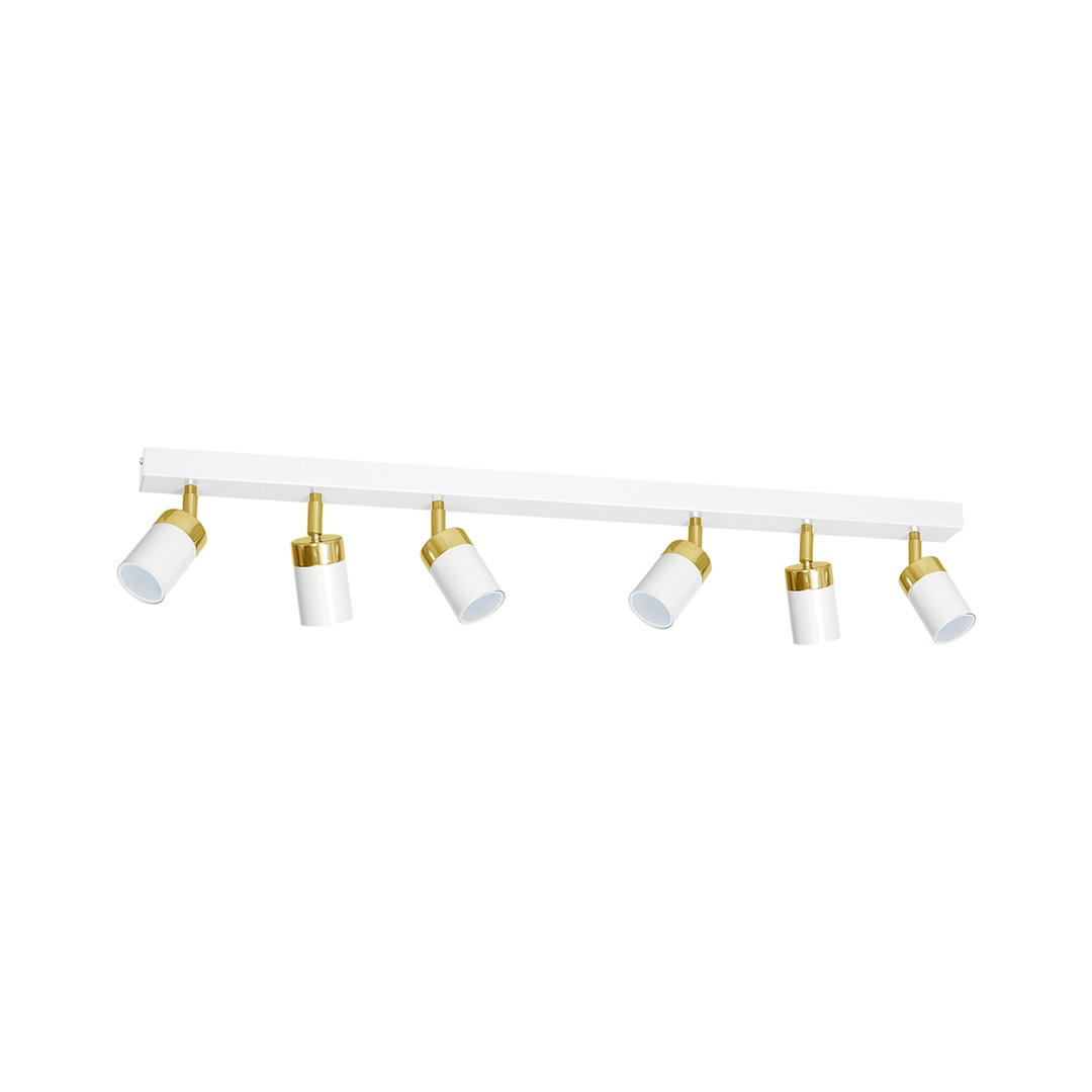 Lampa sufitowa JOKER WHITE/GOLD 6xGU10