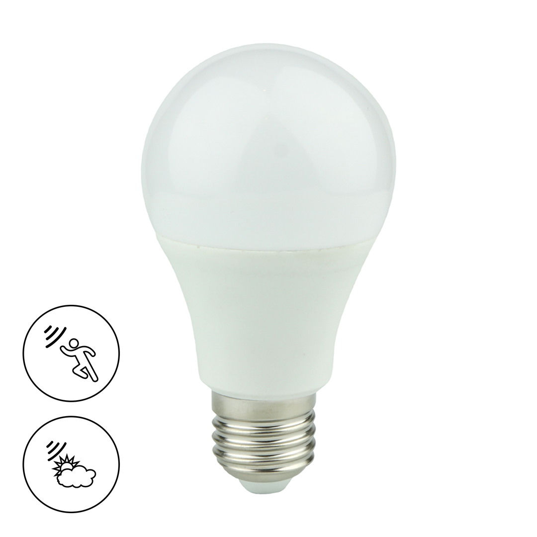 arwka LED 9W A60 E27 3000K Zmierzchowo-Ruchowa