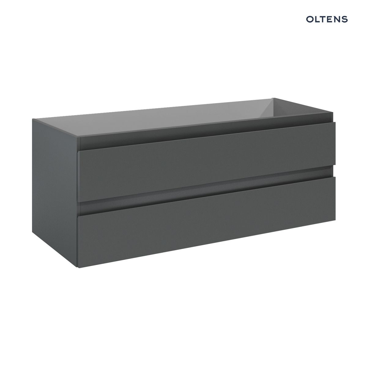 Oltens Vernal szafka 120 cm podumywalkowa wisząca grafit mat 60019400