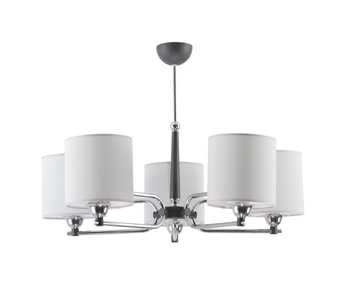 TWINGO żyrandol 5-punktowy grafitowy 1408