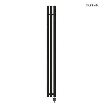Oltens Stang (e) grzejnik łazienkowy 150x15 cm czarny 55119300