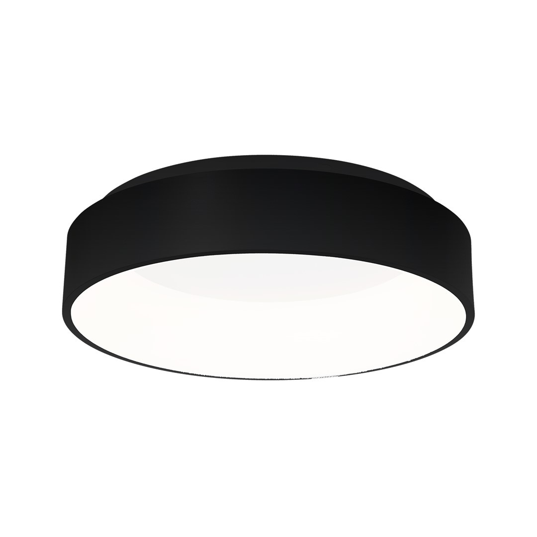 Plafon OHIO BLACK 24W LED 450mm