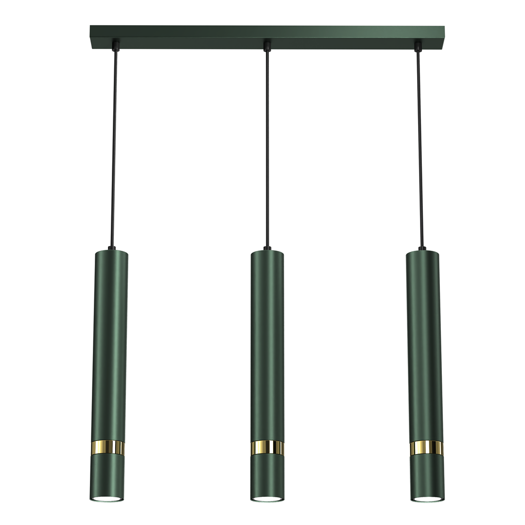 Lampa wiszca JOKER GREEN/GOLD 3xGU10