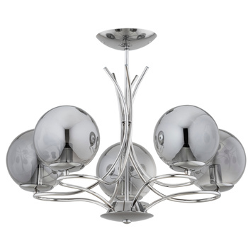 Szykowana lampa sufitowa SENTIA 63212 SREBRNA