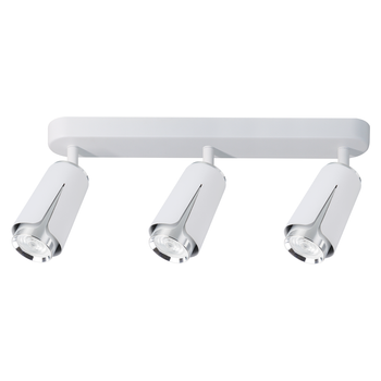 Flower Chrome Biały Spot 3xGU10