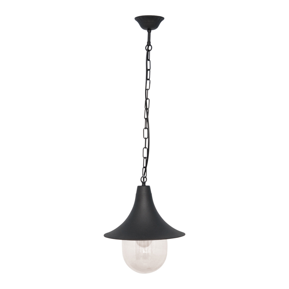 Wiszca lampa zewntrzna K-8131 czarna z serii BOSTON