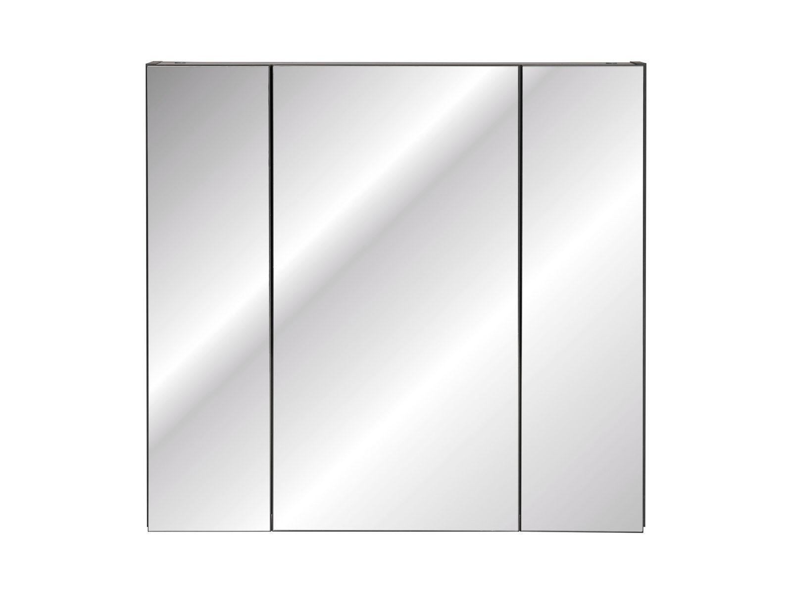 Szafka z Lustrem 80cm 3 Drzwi monako grey 841