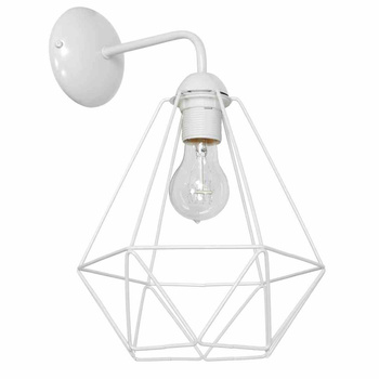 Kinkiet Basket 1xE27 Biały