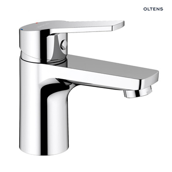 Oltens Jog bateria umywalkowa stojąca niska chrom 32304100