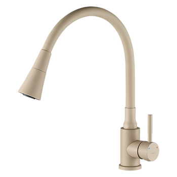 SELVA bateria zlewozmywakowa stojąca z elastyczną 2-funkcyjną wylewką