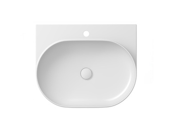 Umywalka ceramiczna Ravak cienkościenna Yard 60 cm z otworem biała XJX01260002