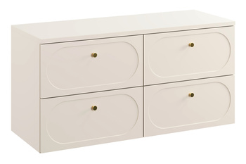 Zestaw mebli łazienkowych Donna Sand 120cm z blatem – SET-DS B SAND 120CM