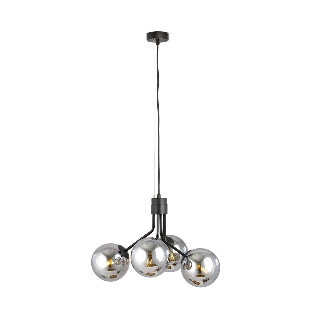 Lampa wiszca/yrandol szklane kule 4-punktowy NOVA 1140/4