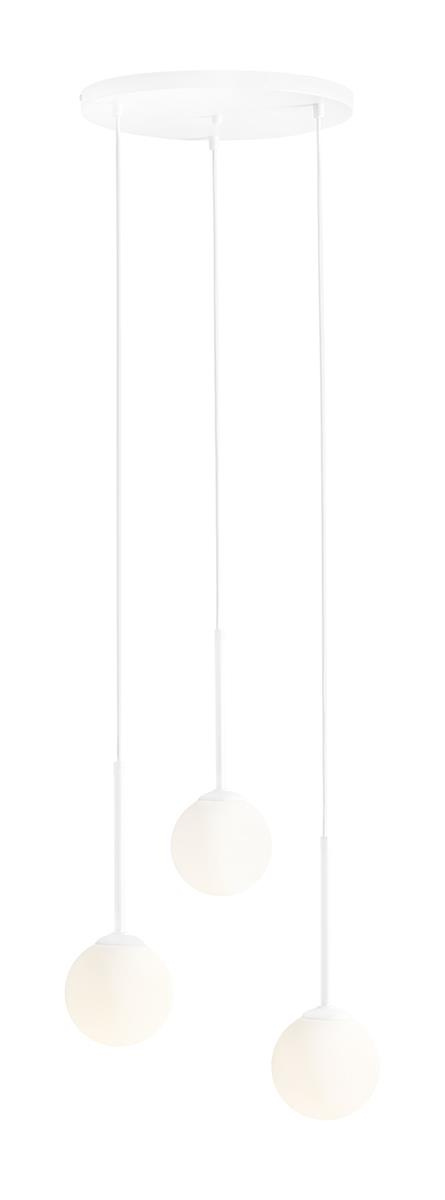 LAMPA WISZCA BOSSO 3 RING WHITE