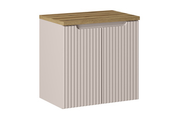 Zestaw mebli łazienkowych Nova Cashmere 60cm z blatem – set-noc b oak 60cm d