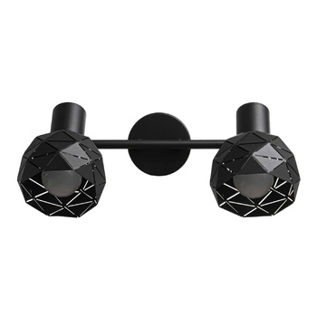 Spot Reus czarny 2xE14