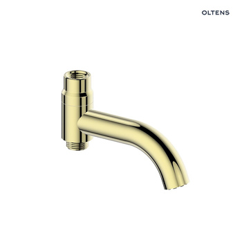 Oltens Numa wylewka do montażu z zestawami prysznicowymi złoty połysk 39106800