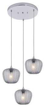 3178 Monet Lampa wisząca   IP20 chrom E27 3x MAX 40