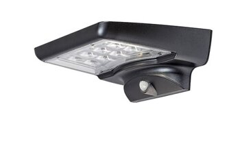 77014 Moselle Lampa solarna 300  IP44 czarny LED 4