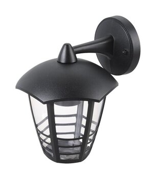 8617 Marseille Zewnętrzna lampa ścienna   IP44 czarny E27 1x MAX 60