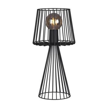 Designerska, druciana lampka stołowa K-4642 z serii SOUL BLACK