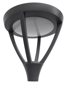 Głowica klosz lampa parkowa LED 45W 44cm popiel MARS LS-LB-22A Su-Ma