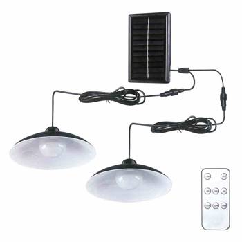 Lampa Solarna Saturn Podwójna