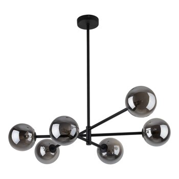 Lampa sufitowa wysoka Sairus Black/Graphite 6236 TK Lighting