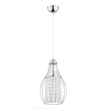 Lampa wisząca Glamour PIRO II 60644 SREBRNA