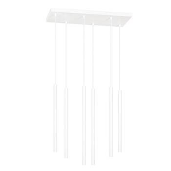 Lampa wisząca z tubami 6x30W biały 553/6 SELTER 6