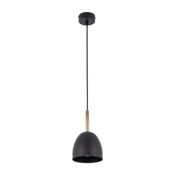 Pojedyncza lampa wisząca z kloszem NORD BLACK 4870